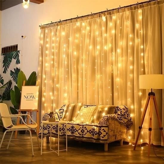 BUĞZ 2x2 Metre 320 Led 8 Fonskiyonlu Dekoratif Led Günışığı Perde