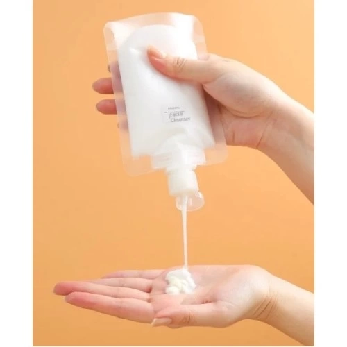 BUĞZ 3 Adet 100ml Krem Şampuan Kabı Tekrar Kullanılabilir Set