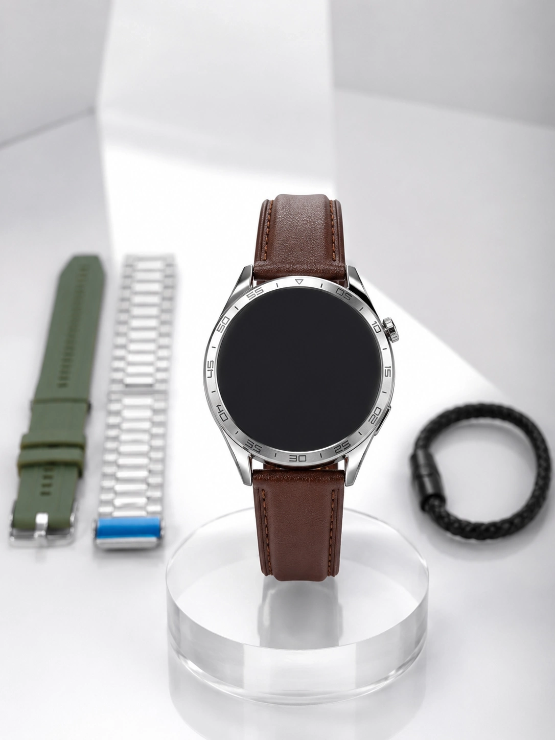 BUĞZ 3 Kordonlu Bluetooth Görüşme Özellikli Akıllı Saat Seti