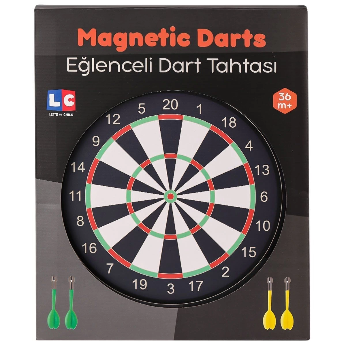 BUĞZ 31064-LC Eğlenceli Manyetik Dart -Lets be Child