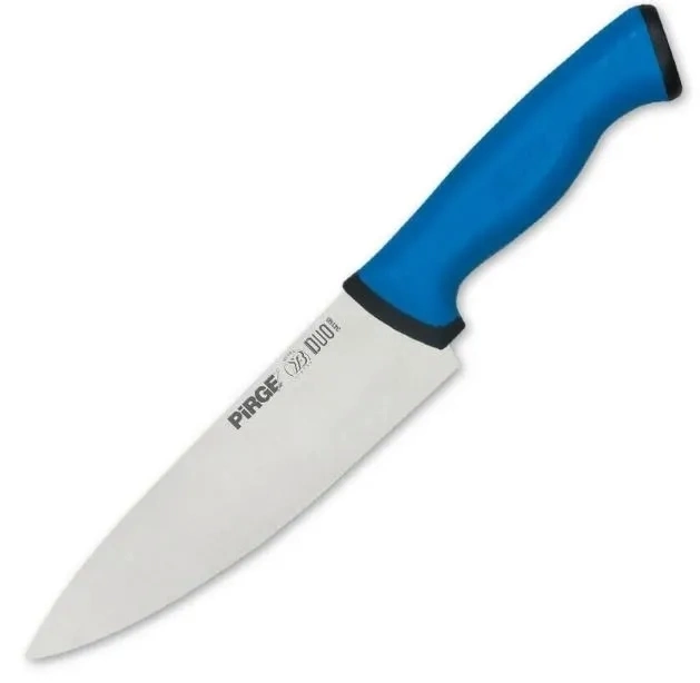 BUĞZ 34159 Duo Şef Bıçağı 16 Cm - Mavi Kaymaz Sap BUĞZ 34159 Duo Şef Bıçağı 16 Cm - Mavi Kaymaz Sap