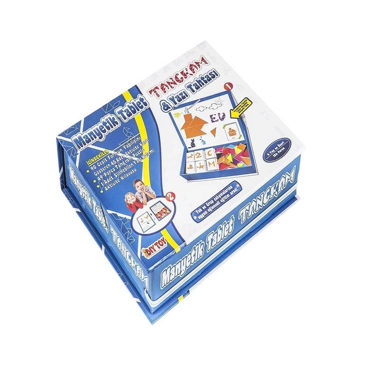 BUĞZ 3445 DıyToy MANYETİK TABLET TANGRAM EĞİTİM SETİ