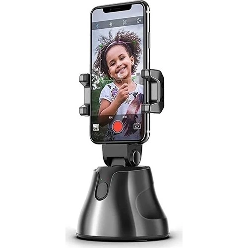 BUĞZ 360° Hareket Algılayıcı Sensörlü Akıllı Çekim Selfie Video Takip Tripodu