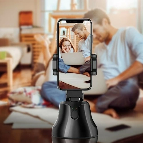 BUĞZ 360° Hareket Algılayıcı Sensörlü Akıllı Çekim Selfie Video Takip Tripodu
