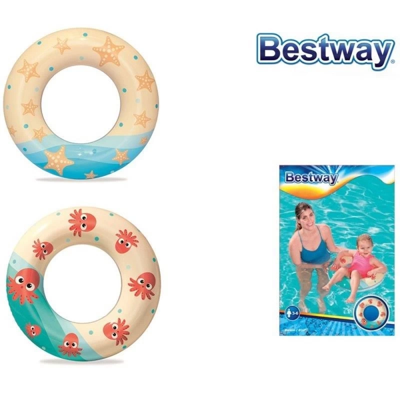 BUĞZ 36014 Bestway Desenli Simit 61 cm