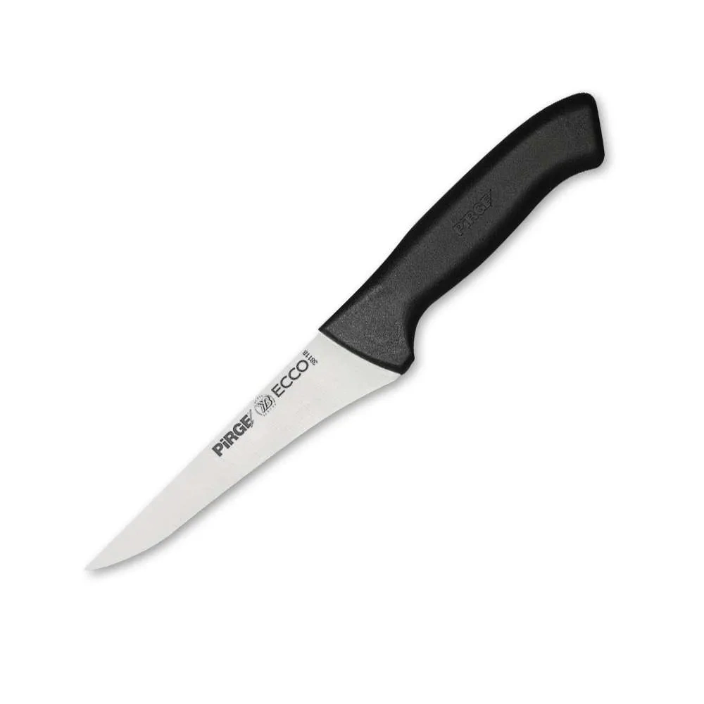 BUĞZ 38118 Ecco Kasap Et, Kemik Sıyırma Bıçağı 14,5 Cm - Siyah