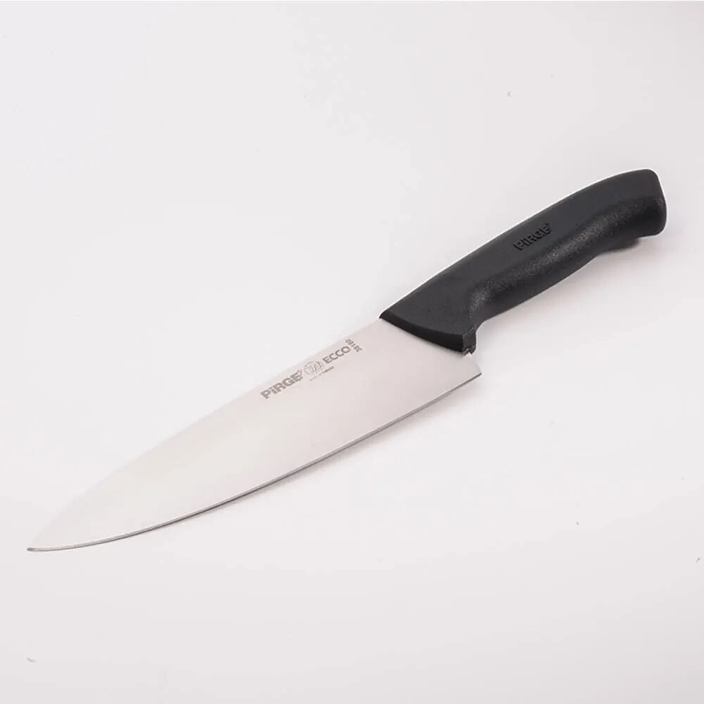 BUĞZ 38160 Ecco Şef Bıçağı 19 Cm - Siyah