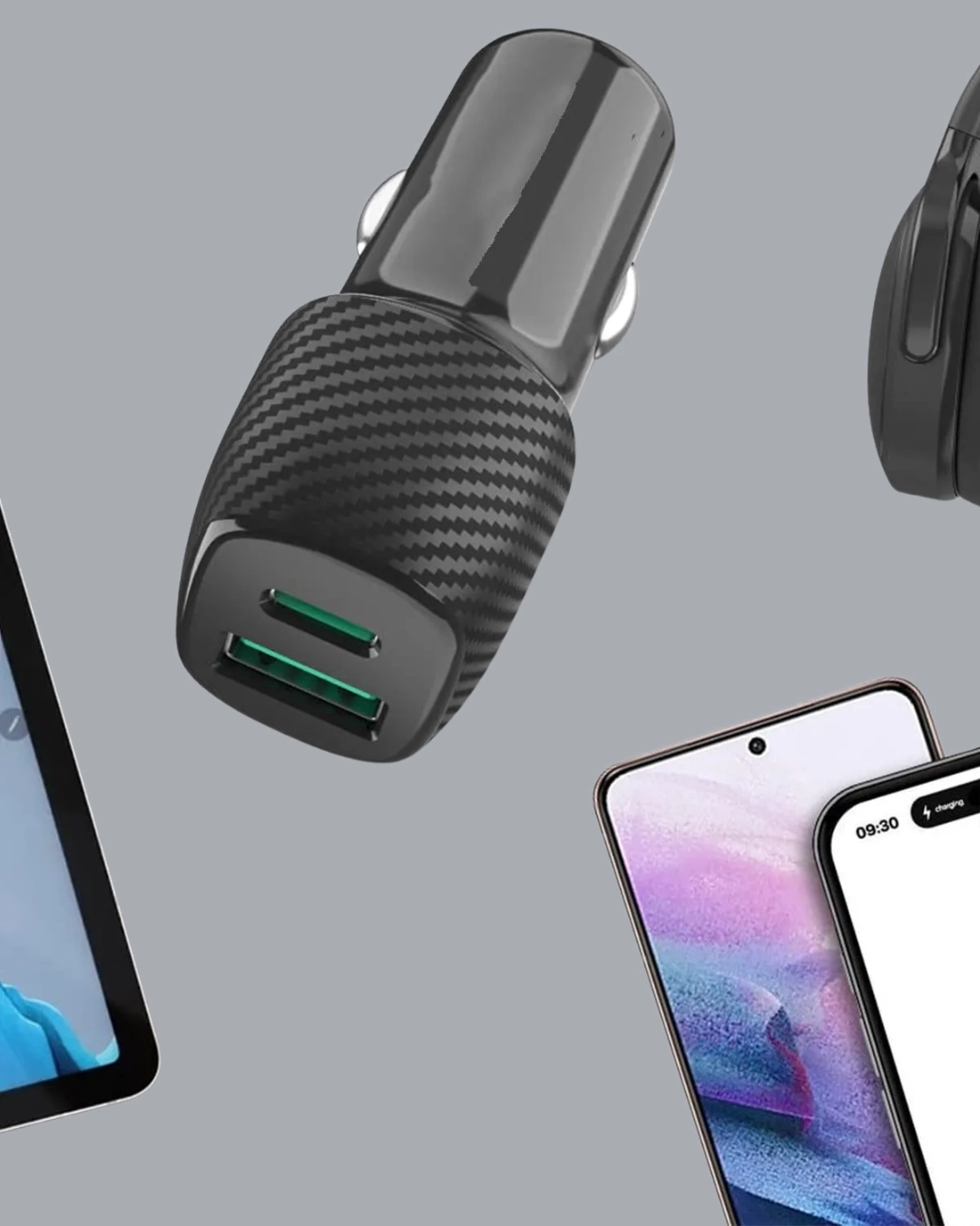 BUĞZ 3A Güç Kapasiteli USB & Type-C Çakmaklık Şarj Adaptörü BUĞZ 3A Güç Kapasiteli USB & Type-C Çakmaklık Şarj Adaptörü