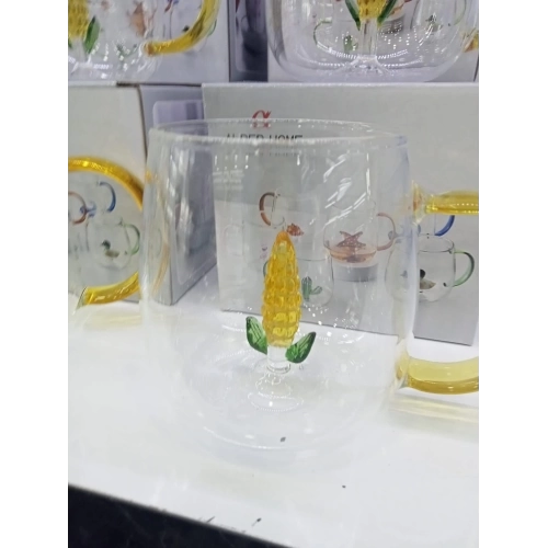 BUĞZ 3D Mısır Figürlü Kupa Bardak BUĞZ 3D Mısır Figürlü Kupa Bardak