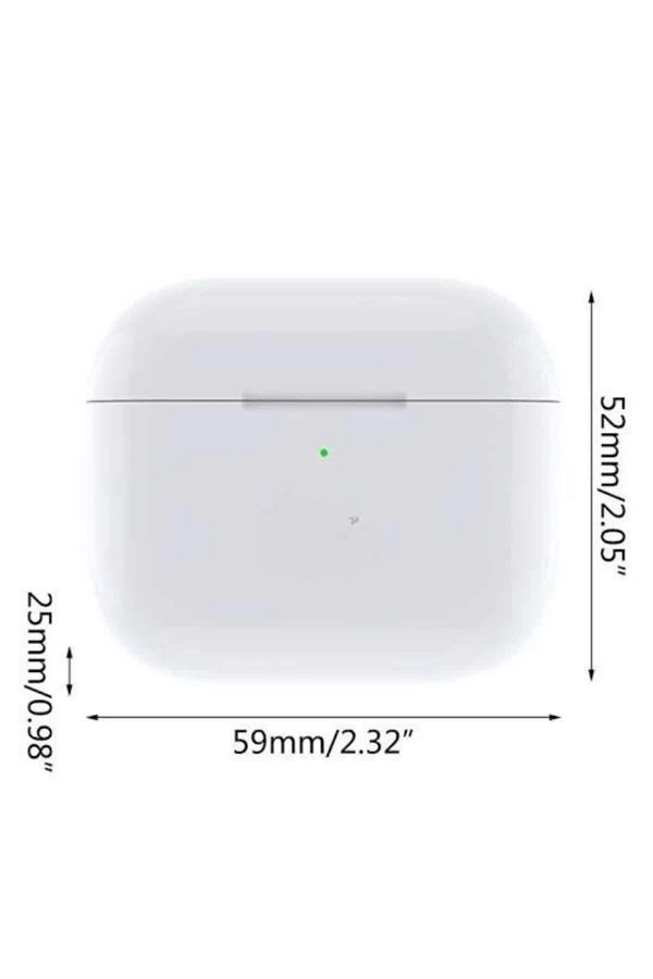 BUĞZ 3.Nesil İOS Android Uyumlu Bluetooth 5.0 Beyaz Çağrı Cevaplama