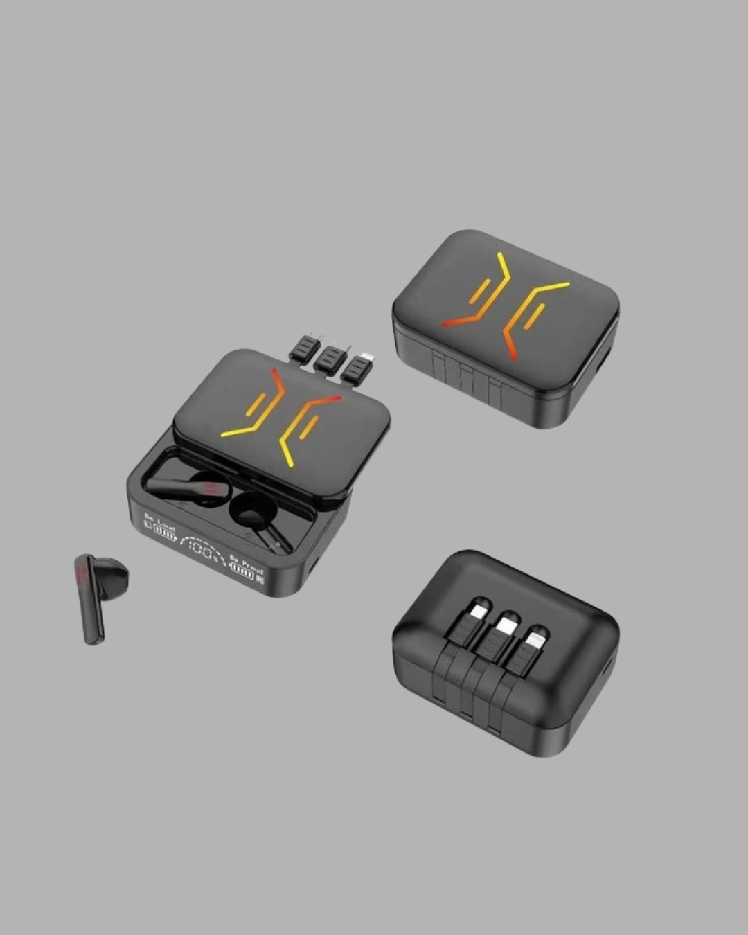 BUĞZ 3’ü 1 Arada Kablolu ve Kablosuz Bluetooth 5.3 Kulaklık