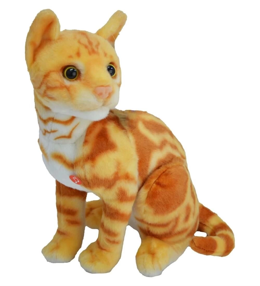 BUĞZ 43 CM PELUŞ KEDİ HALLEY - 1 Adet Stokta Olan Gönderilir