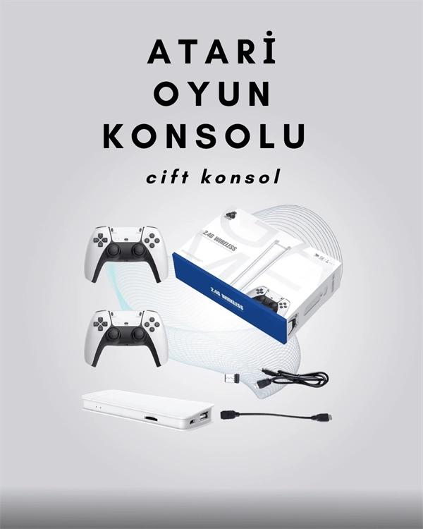 BUĞZ 4K Destekli Bluetooth Retro Oyun Konsolu – M15 Modeli