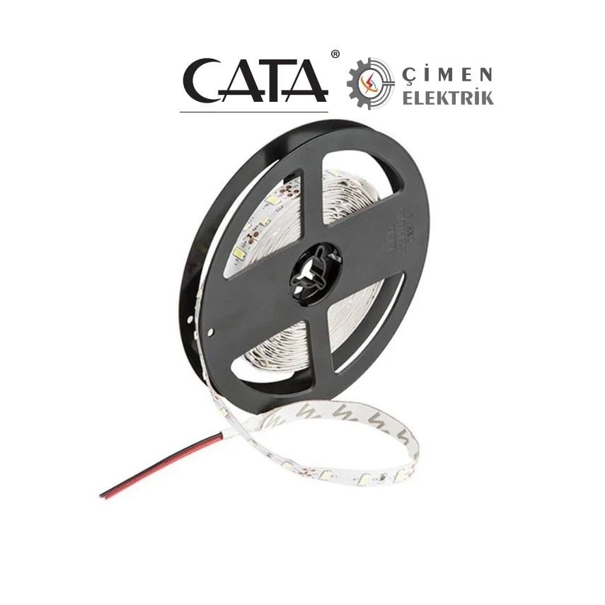 BUĞZ 5 METRE CATA CT 4483 10 Çip İç Mekan Şerit Led Yeşil 12V