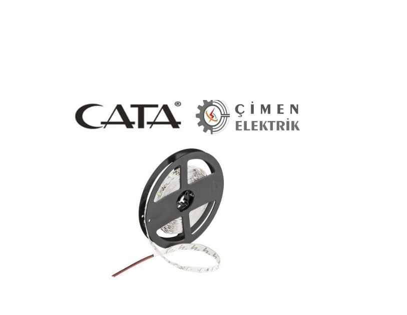 BUĞZ 5 METRE CATA CT 4485 10 Çip İç Mekan Şerit Led Amber 12V
