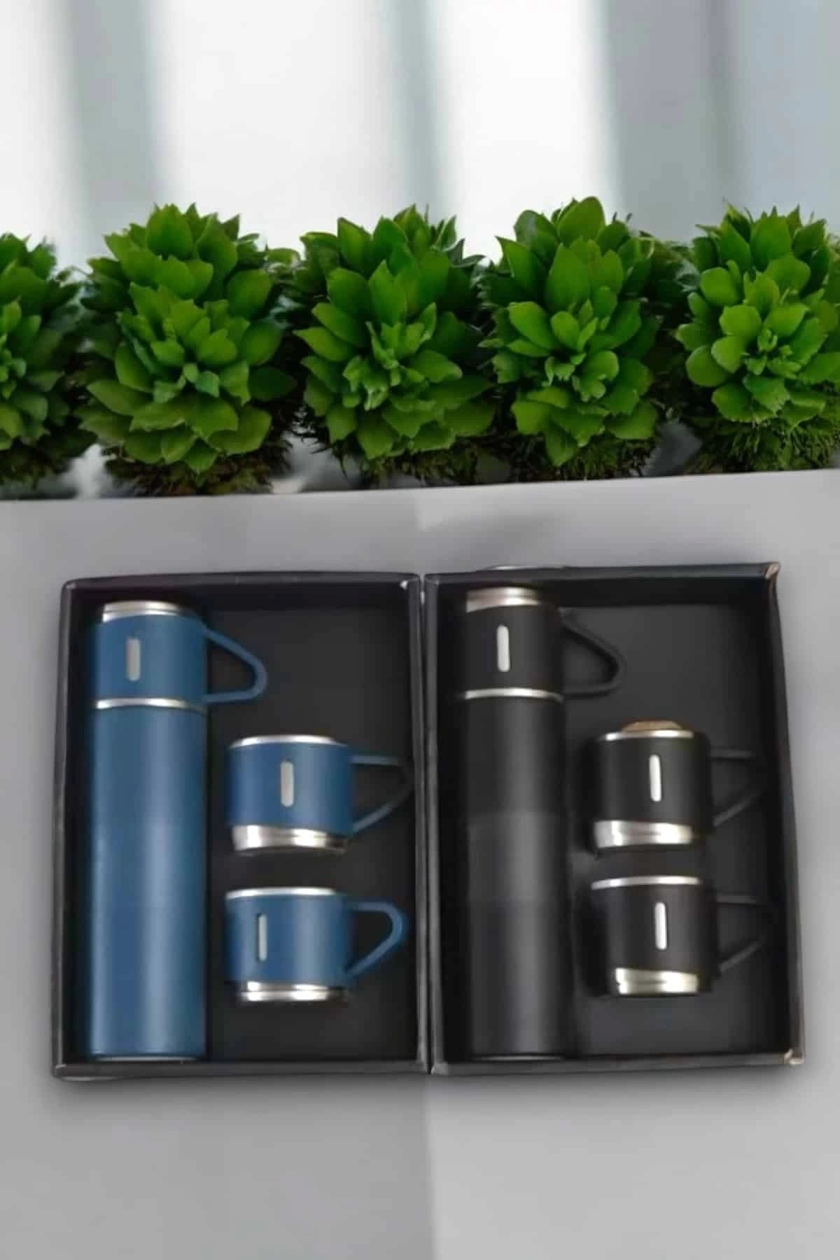 BUĞZ 500 ml Kapasiteli Taşınabilir Basınçlı Termos Seti Günlük Kullanım için İdeal