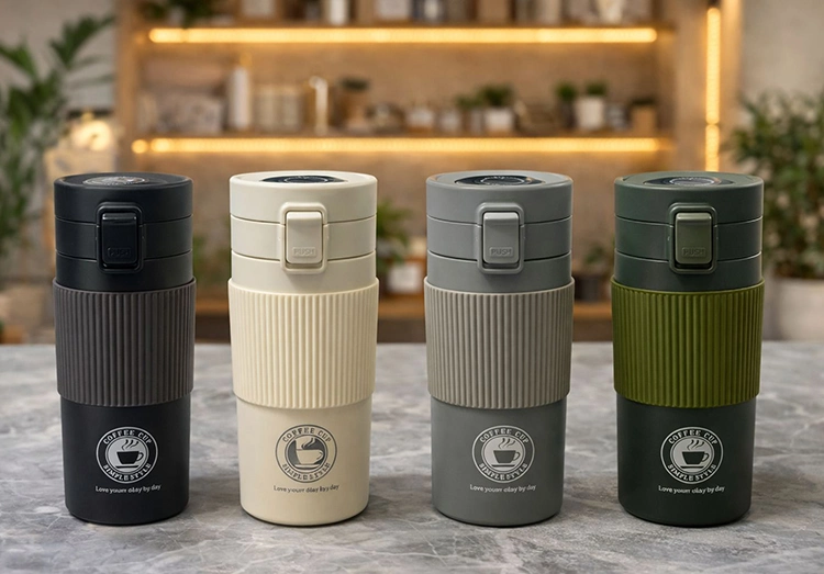 BUĞZ 500 ML PASLANMAZ ÇELİK DERECELİ TERMOS MUG BARDAK
