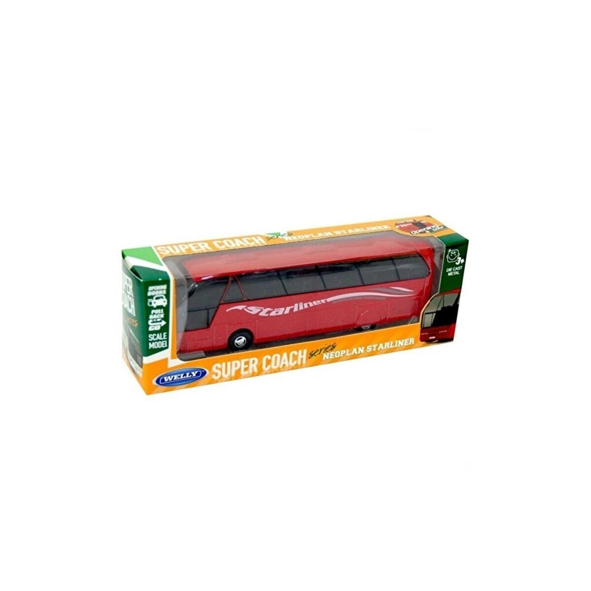BUĞZ 52390 WELLY DIE CAST PULL BACK NEOPLAN ST 96