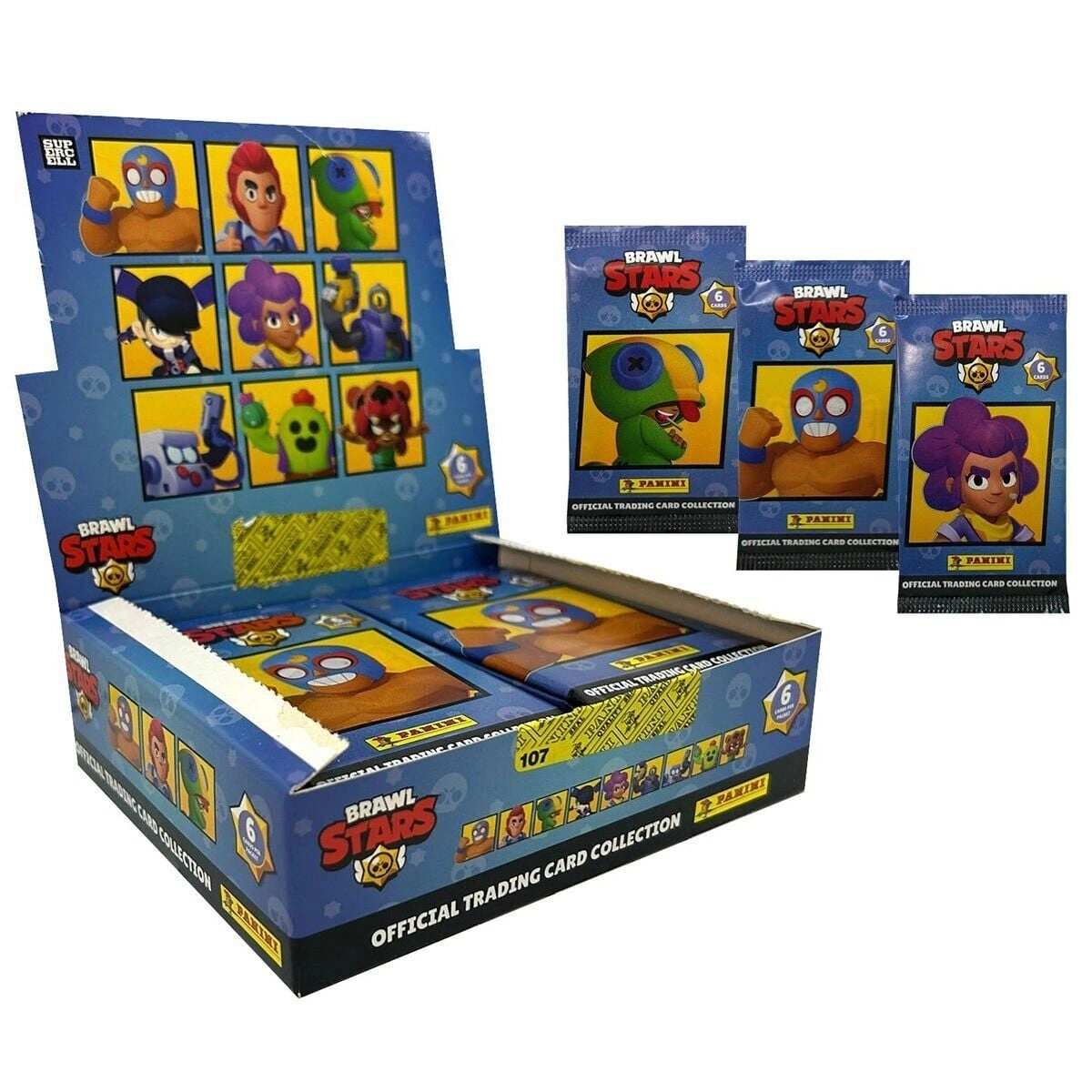 BUĞZ 5361 PANİNİ BRAWL STARS 2025 TRADİNG CARD - 1 Adet Stokta Olan Gönderilir