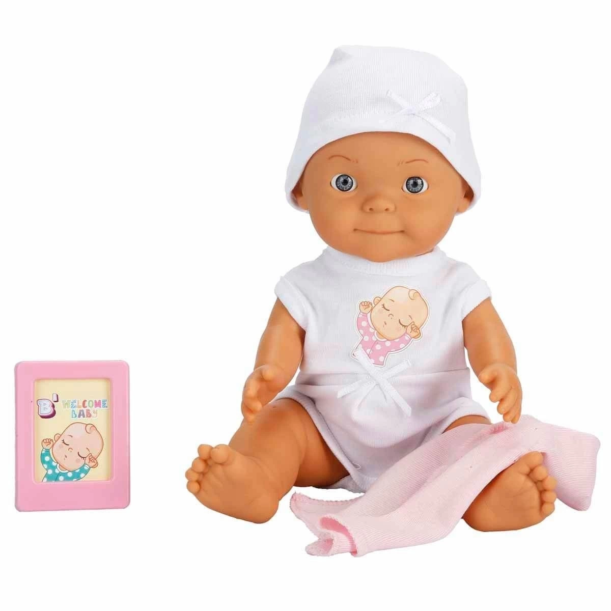 BUĞZ 5683 Bebelou Sesli Hoş Geldin Bebeği 30 cm -