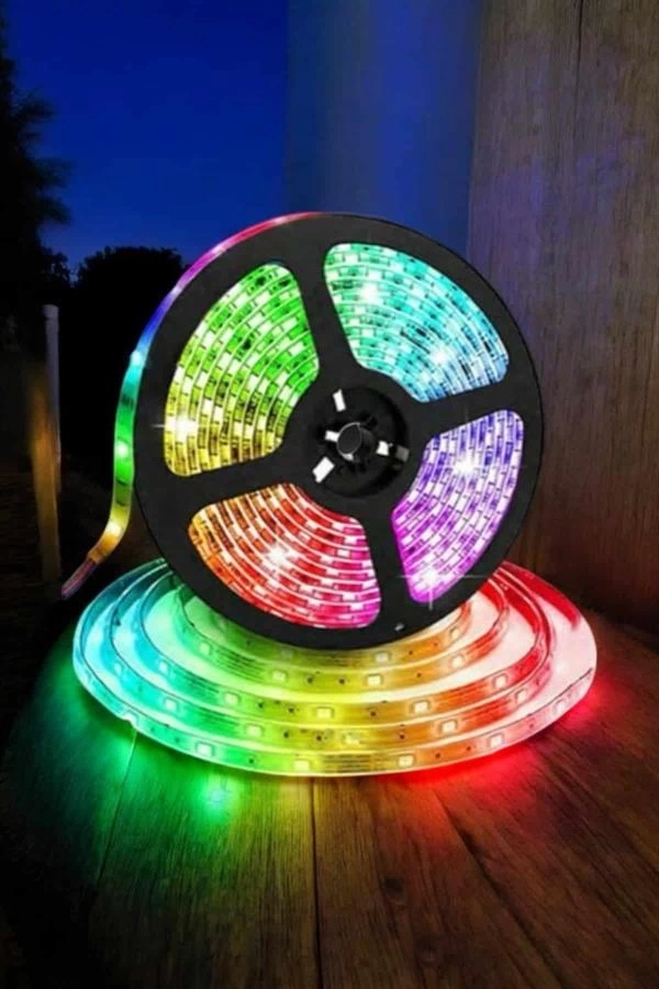 BUĞZ 5M RGB Işıklı Her Ortama Uygun Led Işık