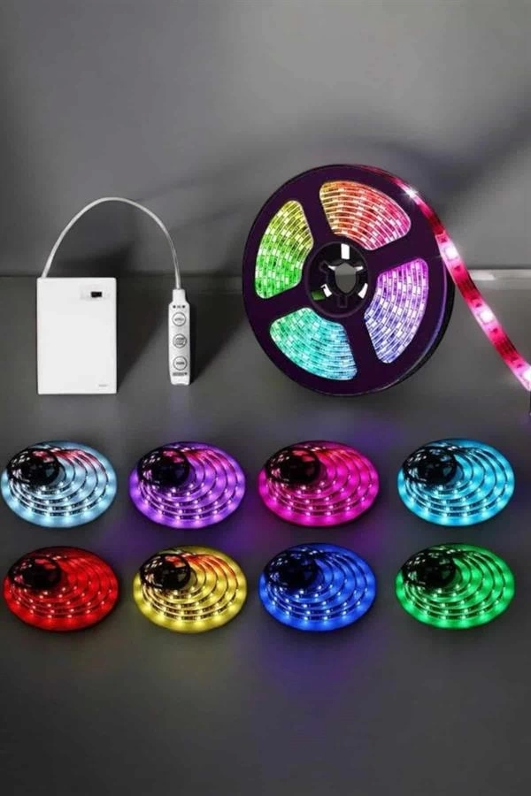 BUĞZ 5M RGB Işıklı Her Ortama Uygun Led Işık