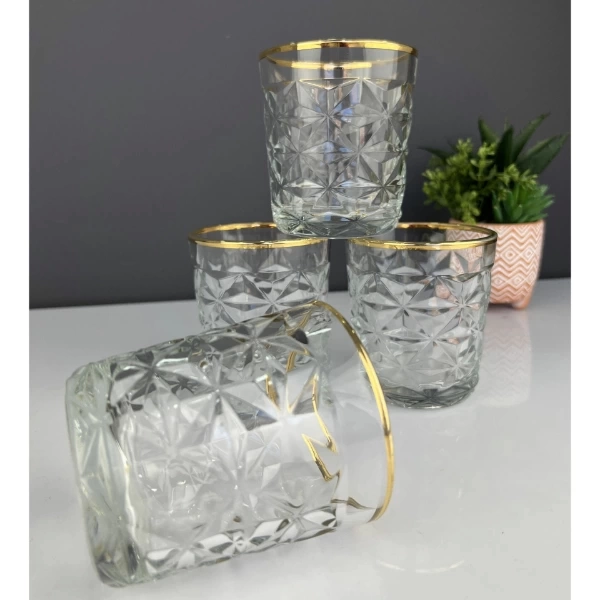 BUĞZ 6'lı Kristal Meşrubat Bardağı 300 ml