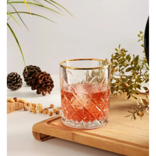 BUĞZ 6'LI KRİSTAL MEŞRUBAT BARDAĞI 300 ML