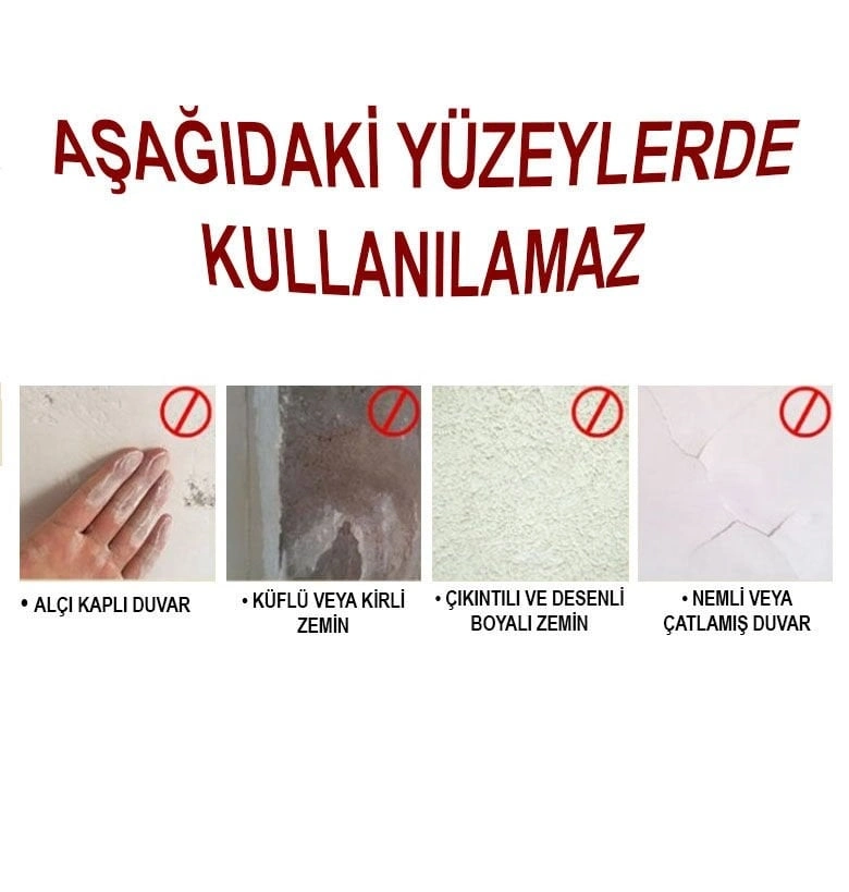 BUĞZ 60 Parça Çok Amaçlı Çift Taraflı Bant 1 cm x 4,5 cm