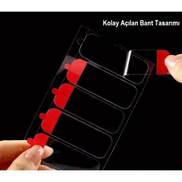 BUĞZ 60 Parça Kolay Açılır Güçlü Çift Taraflı Bant 18mmx50mm