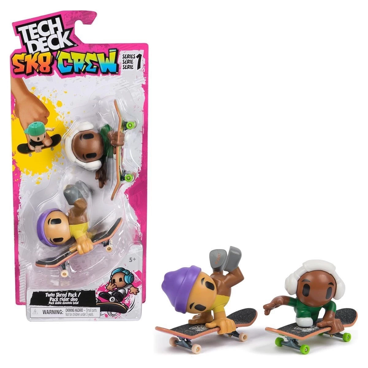 BUĞZ 6071061 Tech Deck SK8 Crew İkili Paket