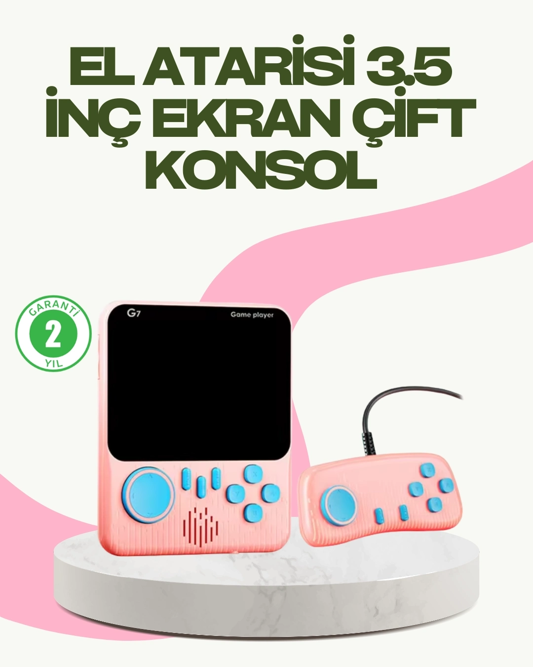 BUĞZ 666 Oyunlu Retro Game Console – TV ve Çift Gamepad Desteği