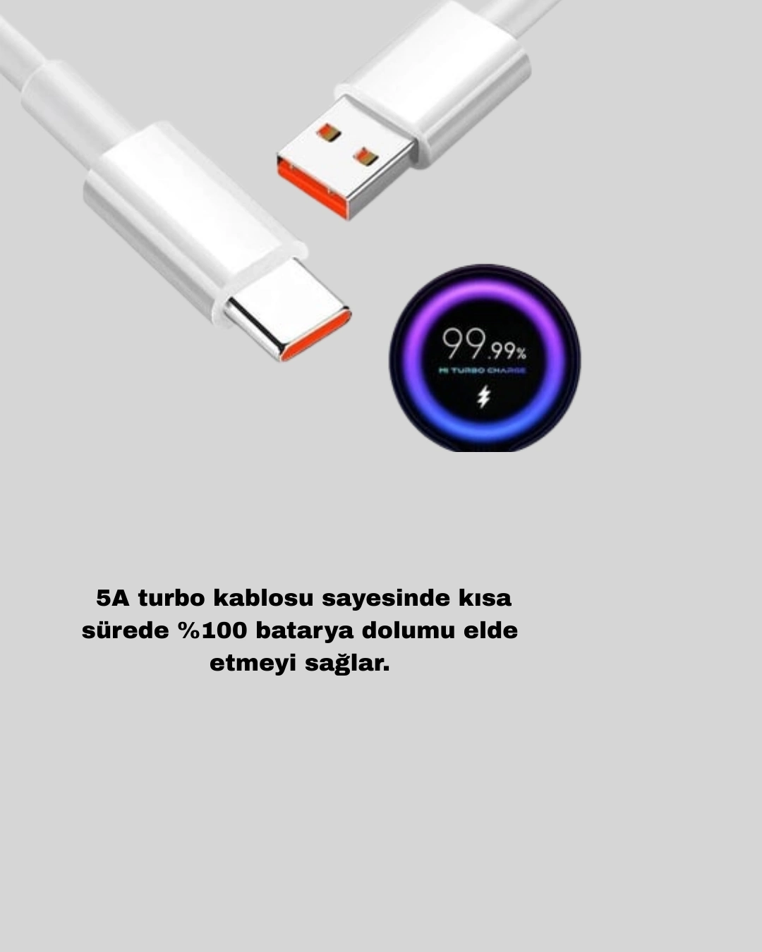 BUĞZ 67 Watt Çift Turbo Şarj Adaptörü  Reno 4 5 6 Uyumlu