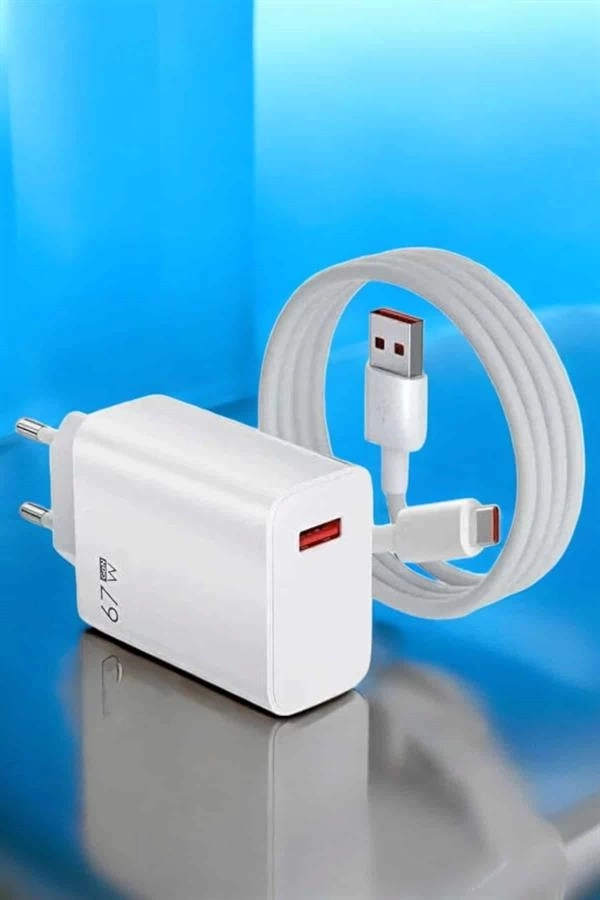 BUĞZ 67W Şarj Aleti Turbo Hızlı Type-C Şarj BUĞZ 67W Şarj Aleti Turbo Hızlı Type-C Şarj