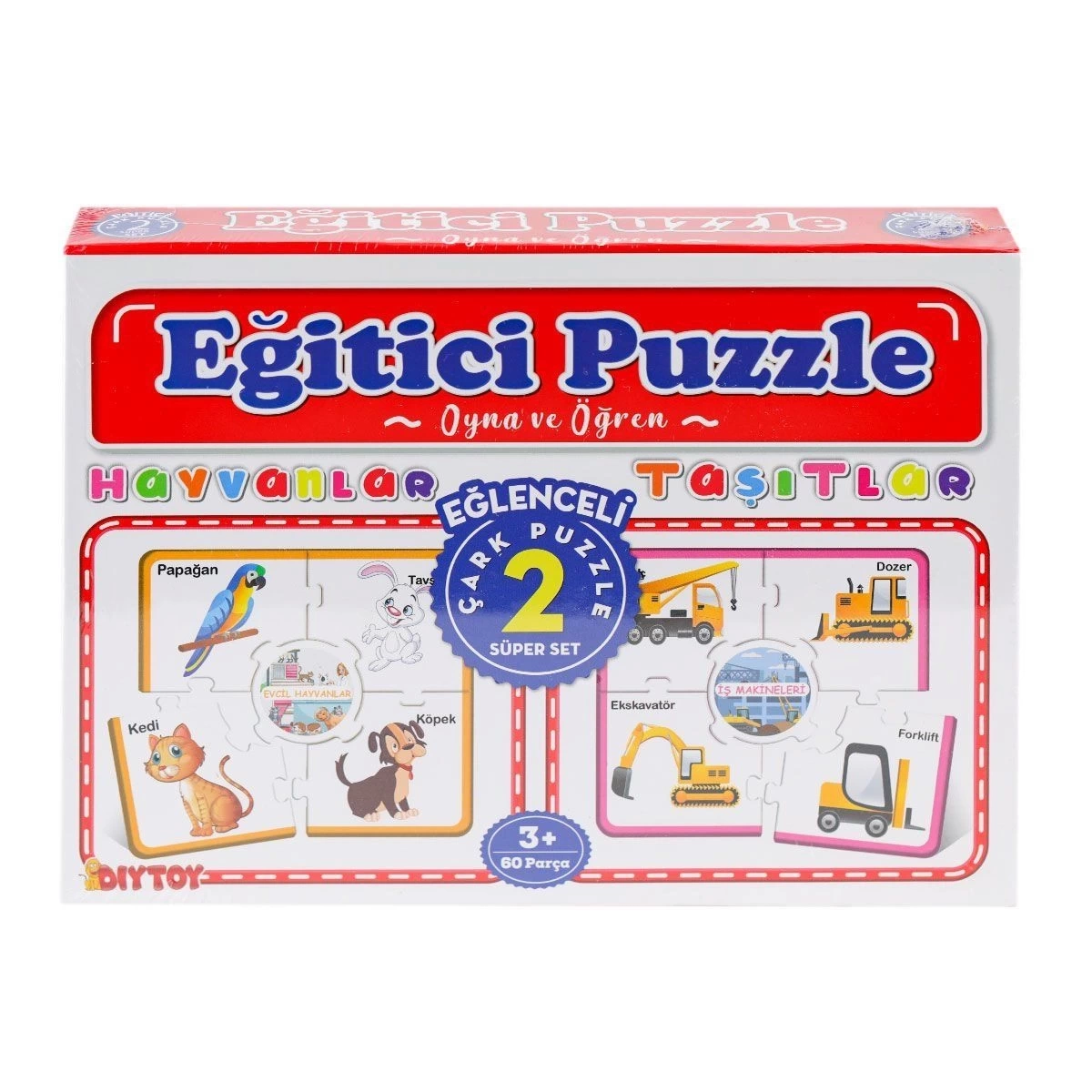 BUĞZ 7196 ÇARK PUZZLE HAYVANLAR