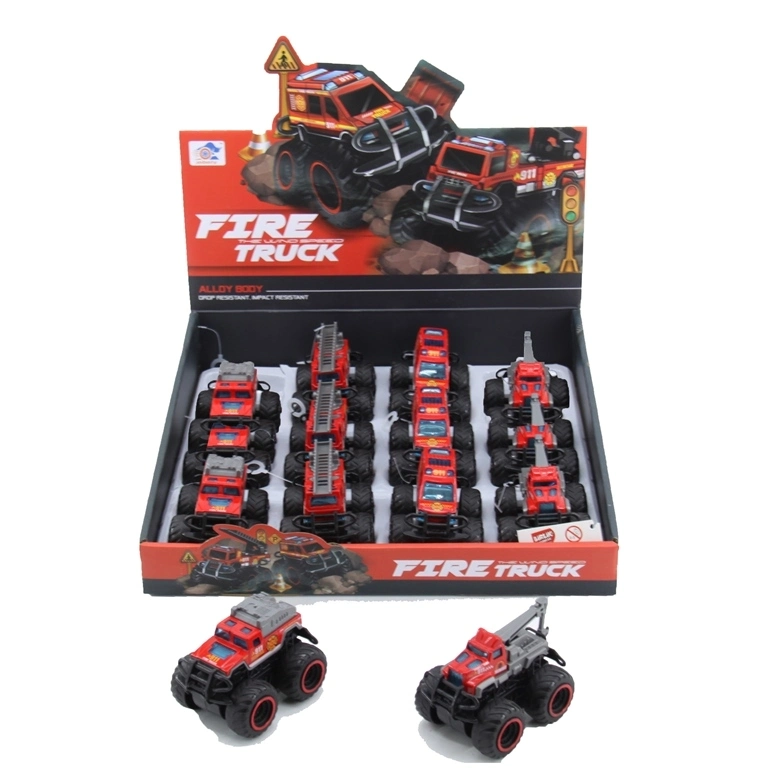BUĞZ 779-69A DUBLE SÜRTMELİ METAL DIECAST İTFAİYE