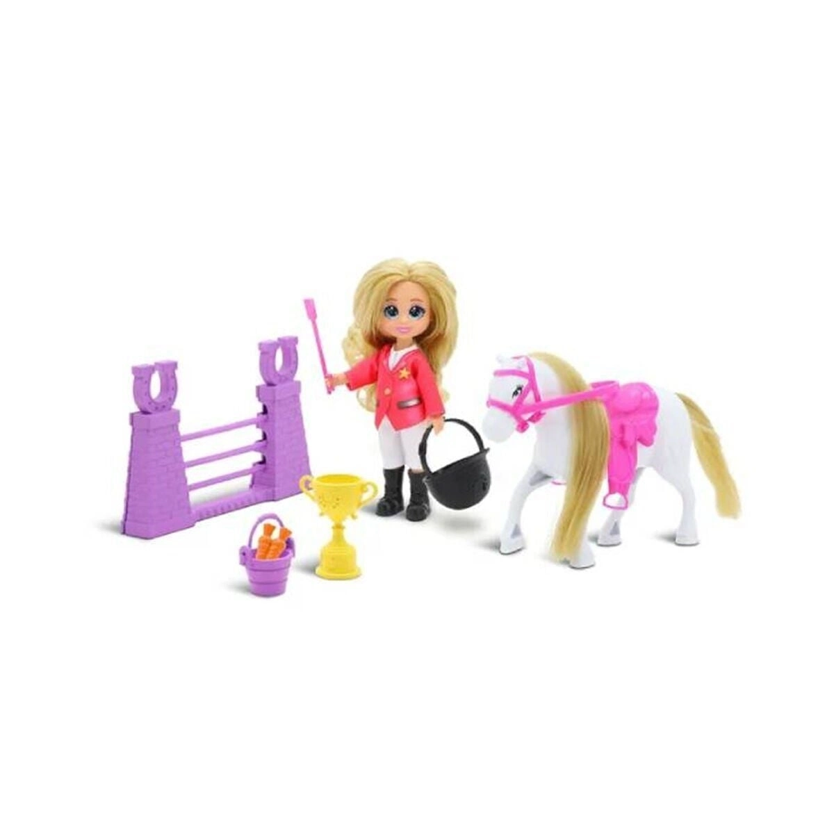 BUĞZ 81108 SUN-FNV-MNK-BBK DREAMEEZ MİNİ AT BİNİCİ BEBEK SET
