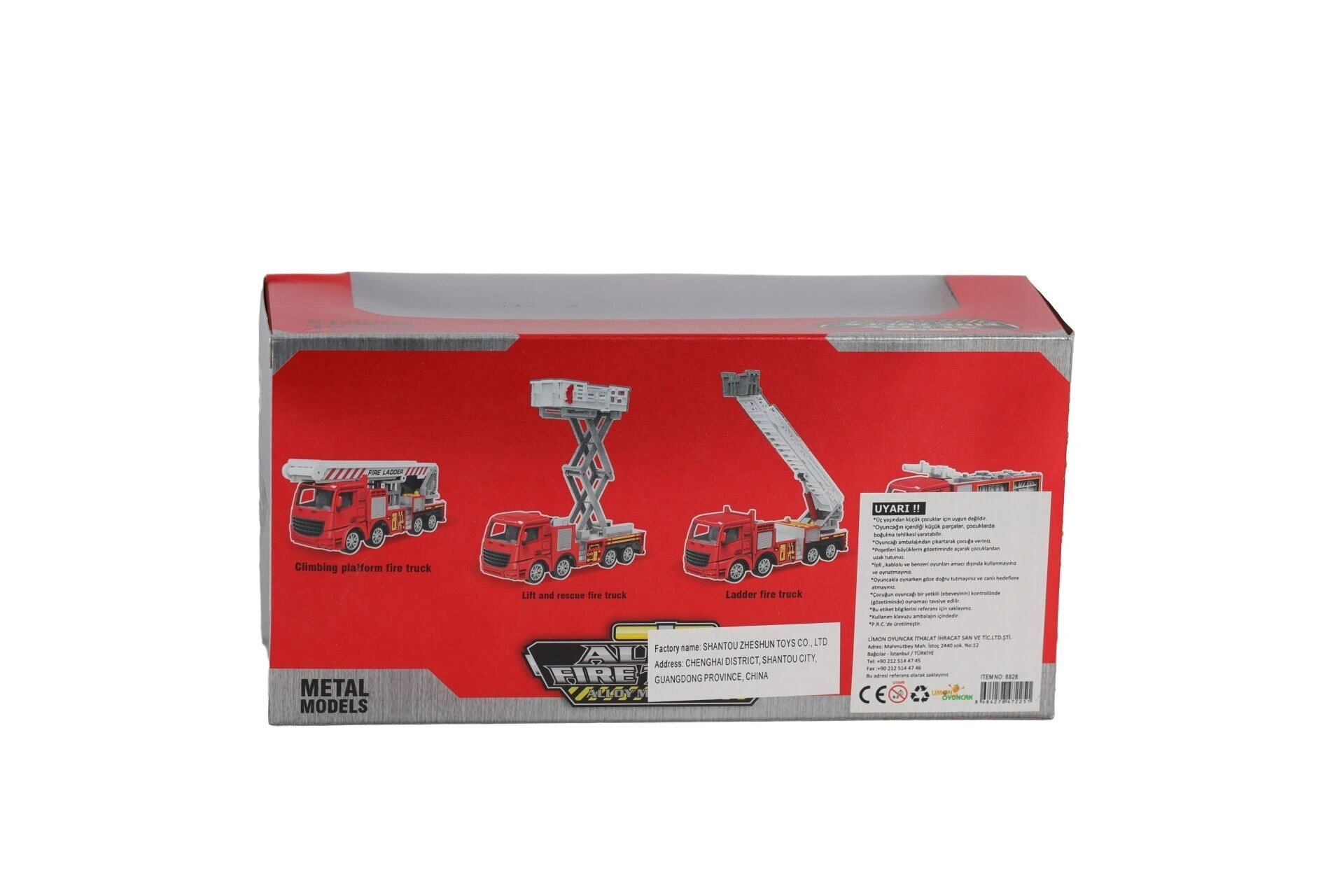 BUĞZ 8828 1 55 METAL KUTULU İTFAİYE ARACI