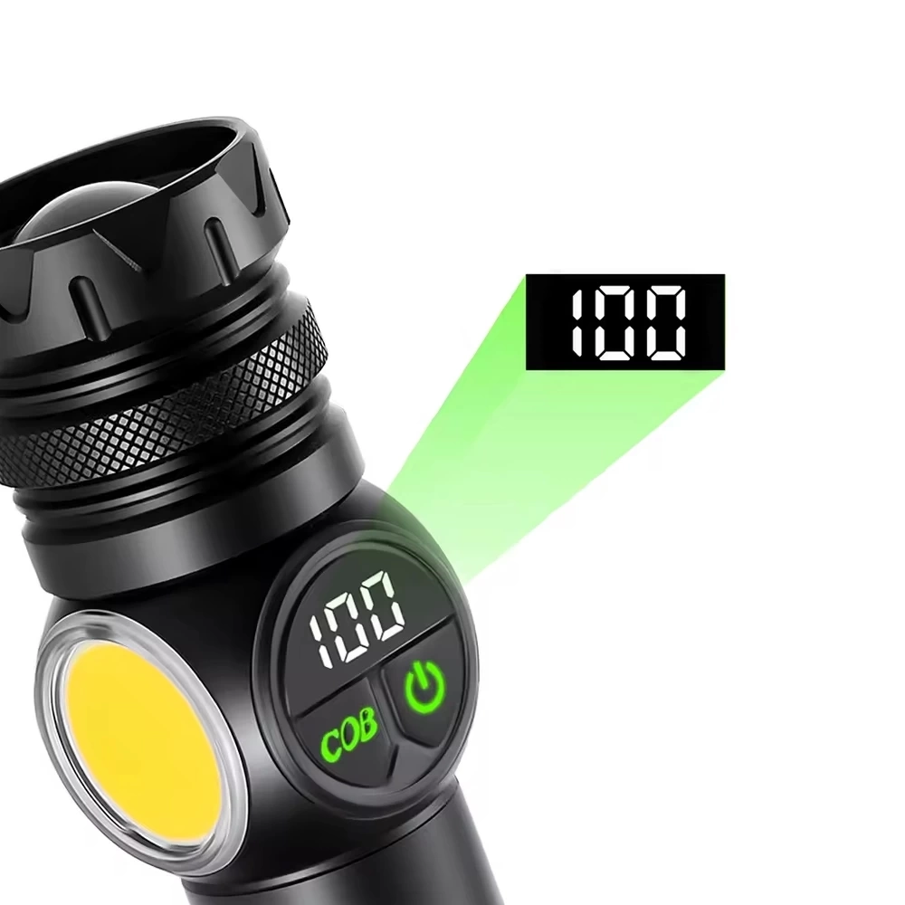 BUĞZ 9 Mod Şarjlı Kamp Lambası El Feneri  Wt-704
