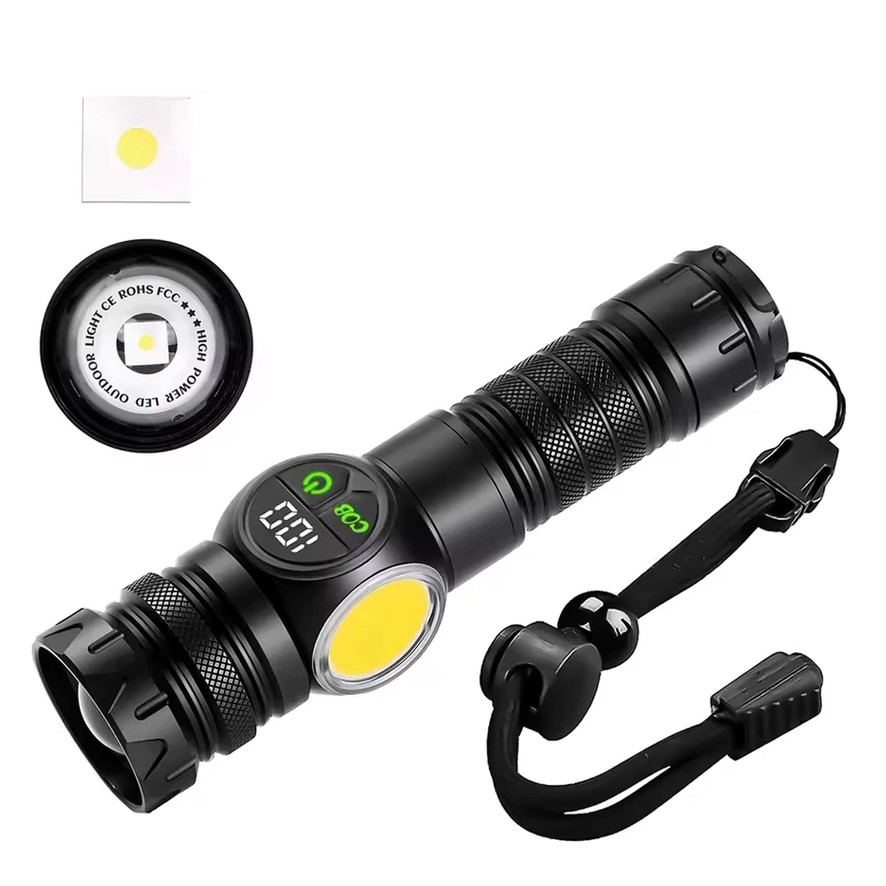 BUĞZ 9 Mod Şarjlı Kamp Lambası El Feneri  Wt-704