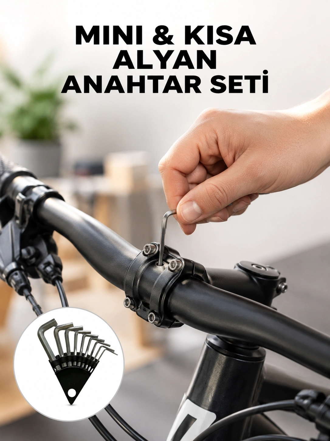 BUĞZ 9 Parça Kısa Tip Alyan Seti Isıl İşlemli Profesyonel Kullanım Yeni Nesil