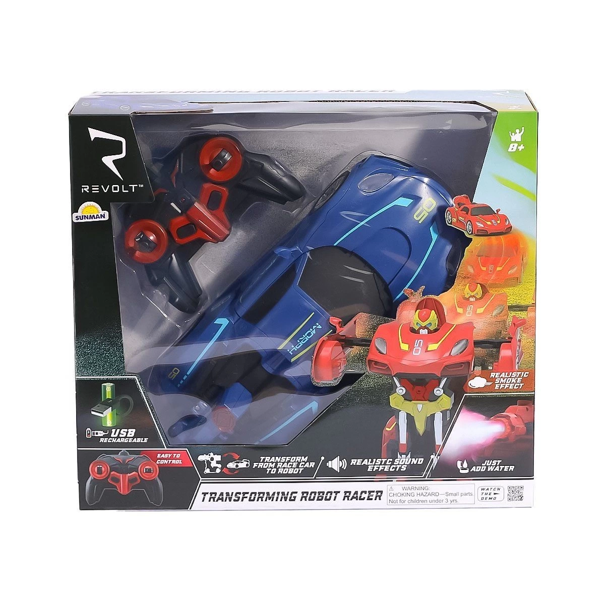 BUĞZ 90654 Kumandalı Transforming Robot