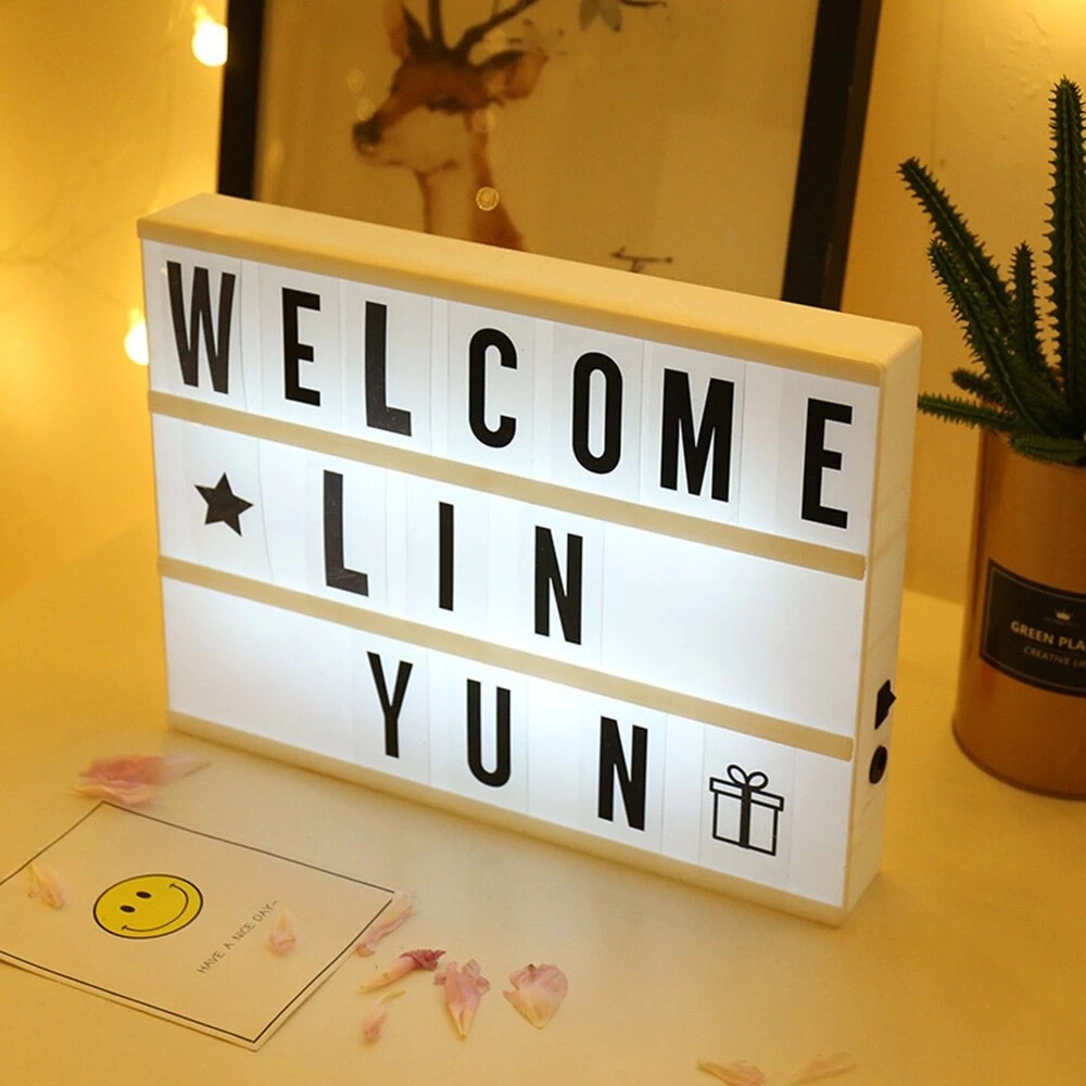 BUĞZ A5 Led Işıklı Yazı Panosu Lightbox BUĞZ A5 Led Işıklı Yazı Panosu Lightbox