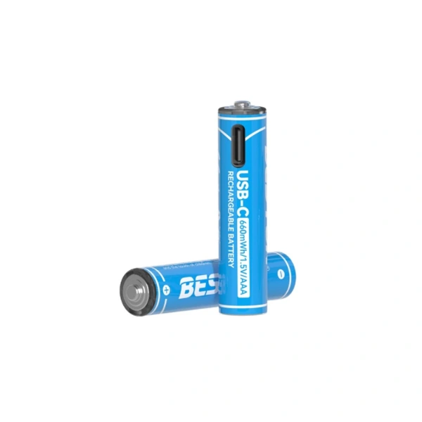 BUĞZ AAA ŞARJ EDİLEBİLİR 2'Lİ 1.5V USB-C İNCE PİL BUĞZ AAA ŞARJ EDİLEBİLİR 2'Lİ 1.5V USB-C İNCE PİL
