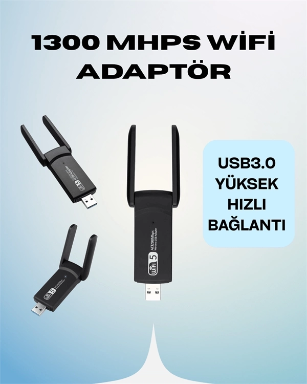 BUĞZ AC1200 USB WiFi Adaptör BUĞZ AC1200 USB WiFi Adaptör