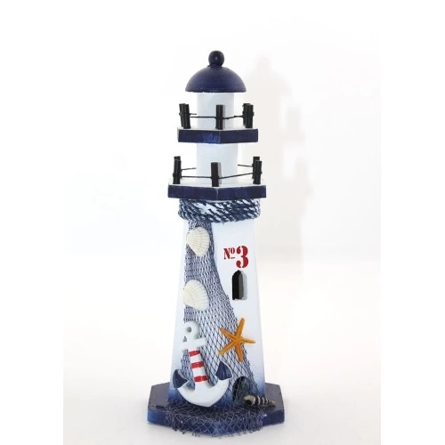 BUĞZ Ahşap Marin Deniz Feneri Model 9