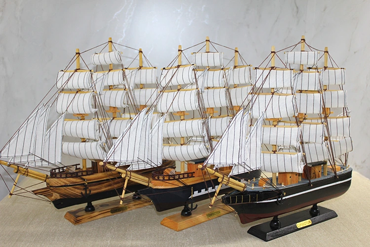 BUĞZ AHŞAP YELKEN GEMİ MODEL 2