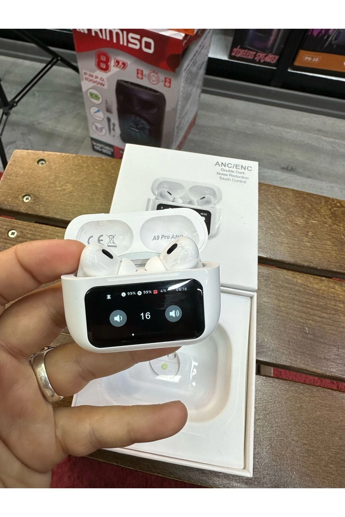 BUĞZ AirPods Pro2 ANC DOKUNMATİK EKRANLI Bluetooth Kulaklık Askı Asma BUĞZ AirPods Pro2 ANC DOKUNMATİK EKRANLI Bluetooth Kulaklık Askı Asma