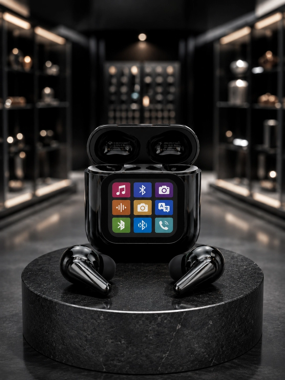 BUĞZ Akıllı Dokunmatik Kontrol AI Özellikli Bluetooth Kulaklık