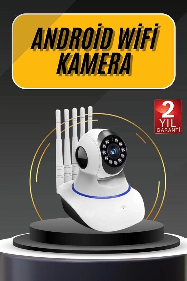 BUĞZ Akıllı Gece Görüşlü Sensörlü Wifi Kamera Telefondan Takip Edilebilir BUĞZ Akıllı Gece Görüşlü Sensörlü Wifi Kamera Telefondan Takip Edilebilir